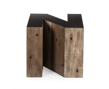 Alphabet Side Table - Letter N